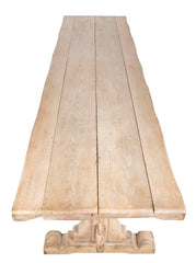 19th Century Italian Baroque Style Refectory Table