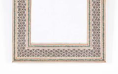 Syrian Mirror with Intricate Bone Inlay