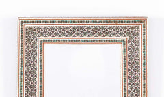 Syrian Mirror with Intricate Bone Inlay