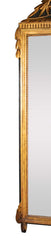 19th Century Italian Neoclassical Gilt Wood & Painted Large Scale Mirror