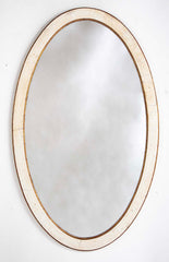 Early 19th Century Swedish Painted & Gilt Wood Neoclassical Mirror