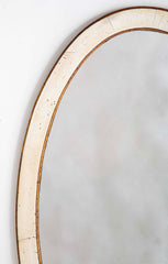 Early 19th Century Swedish Painted & Gilt Wood Neoclassical Mirror