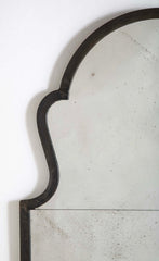 Queen Anne Style Italian Steel Frame Mirror, Mid 20th Century