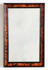 Early 19th Century Dutch Tortoiseshell and Ebony Mirror