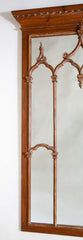 A Gothic Style Pine Mirror
