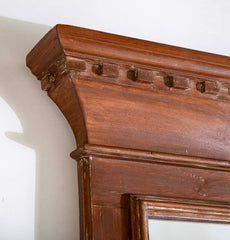 A Gothic Style Pine Mirror