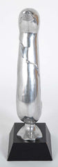 Pair Large Scale Aluminum Dancing Penguins