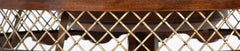 Austrian Vienna Secessionist Rosewood and Brass Side Table