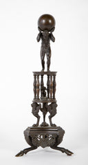 19th Century Italian Grand Tour Bronze of Atlas