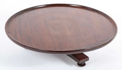 English Regency Mahogany Lazy Susan, Rotary Display Turntable