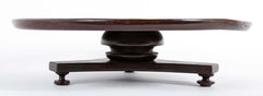 English Regency Mahogany Lazy Susan, Rotary Display Turntable