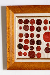 Set of Four 18th Century Northern European Red Wax Intaglios