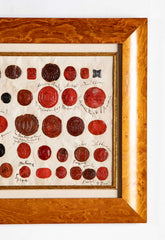 Set of Four 18th Century Northern European Red Wax Intaglios