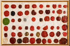 Set of Four 18th Century Northern European Red Wax Intaglios