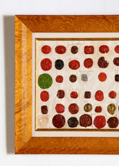 Set of Four 18th Century Northern European Red Wax Intaglios