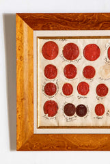Set of Four 18th Century Northern European Red Wax Intaglios