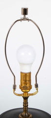 Pair of Mid 20th Century Large Scale Mercury Glass Table Lamps
