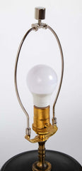 Pair of Mid 20th Century Large Scale Mercury Glass Table Lamps