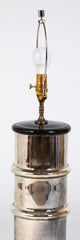 Pair of Mid 20th Century Large Scale Mercury Glass Table Lamps