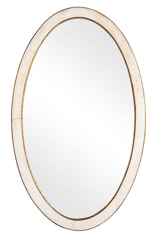 Early 19th Century Swedish Painted & Gilt Wood Neoclassical Mirror