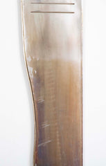 Pair of 1920's American Steel & Iron Stocking Stretchers, Industrial Folk Art