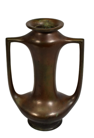 Japanese Art Déco Bronze Vase