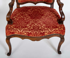 An 18th Century French Louis XV Fauteuil
