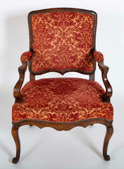 An 18th Century French Louis XV Fauteuil