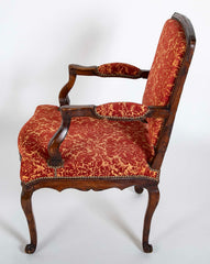 An 18th Century French Louis XV Fauteuil