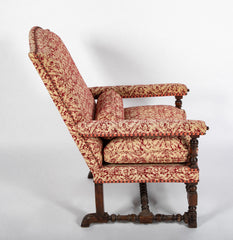 Unique 18th Century French Armchair with Tray Holder Arms