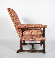 Unique 18th Century French Armchair with Tray Holder Arms