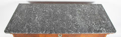A Louis Philippe Marble Top Four Drawer Commode