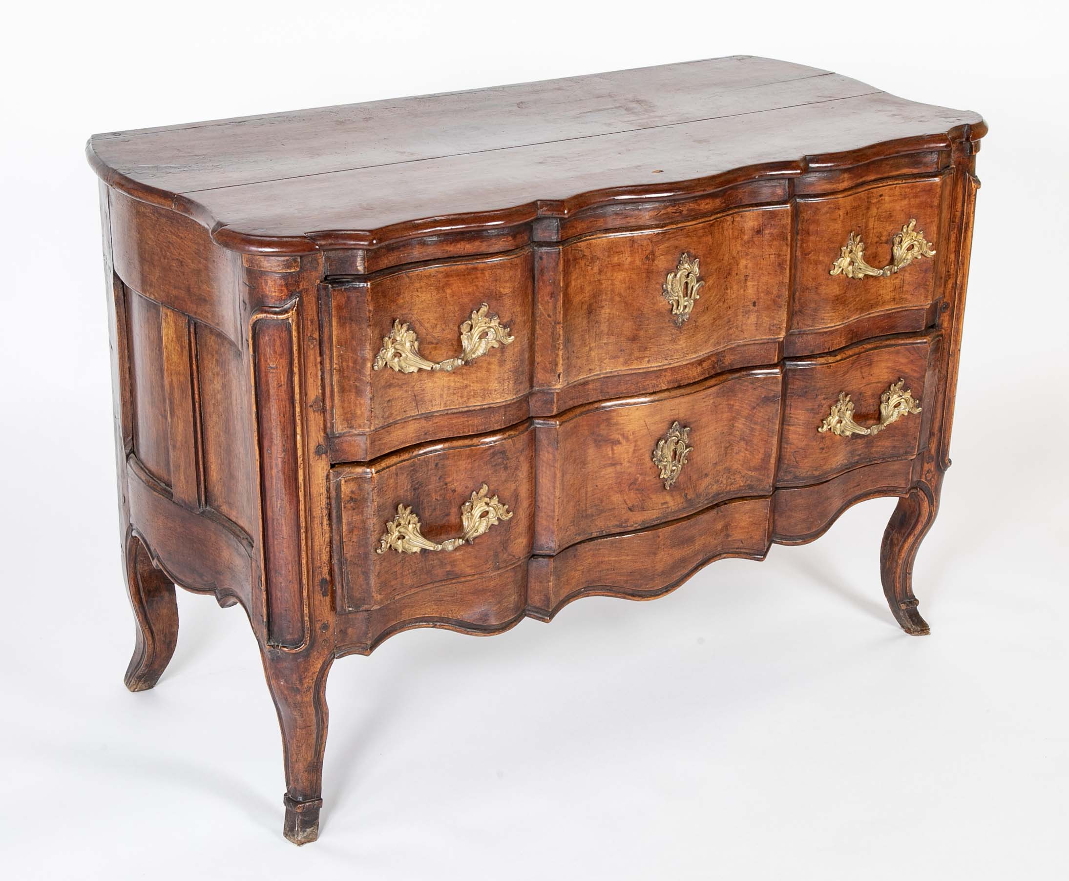 18th Century Louis XV Two Drawer Commode