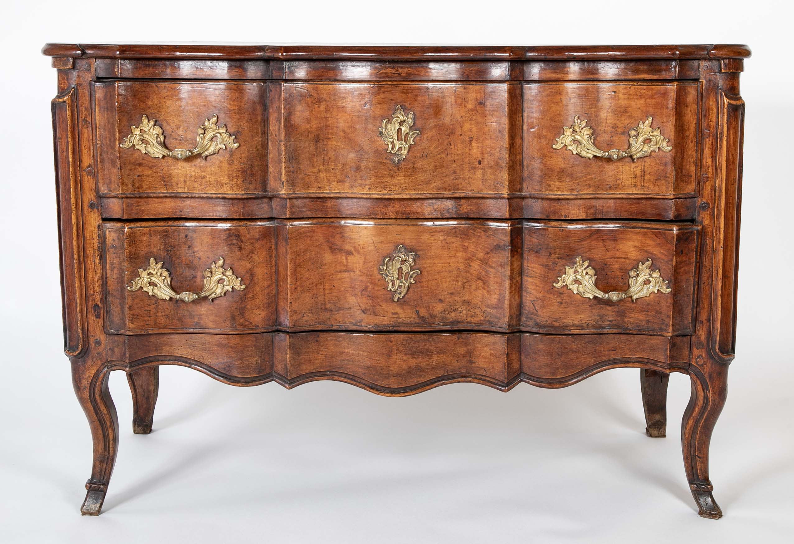 18th Century Louis XV Two Drawer Commode