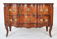 18th Century Louis XV Two Drawer Commode
