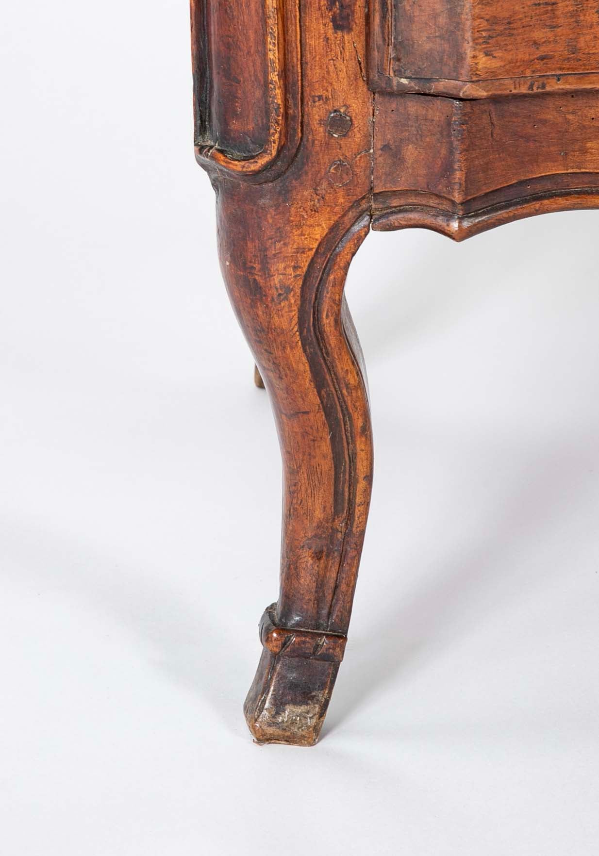 18th Century Louis XV Two Drawer Commode