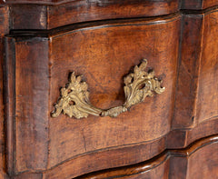 18th Century Louis XV Two Drawer Commode