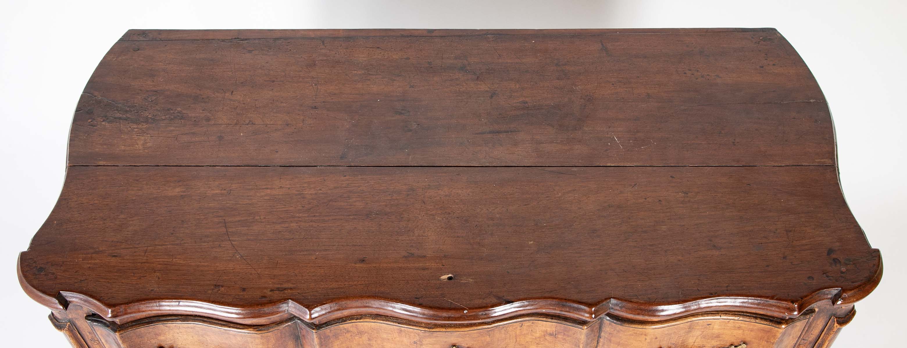 18th Century Louis XV Two Drawer Commode