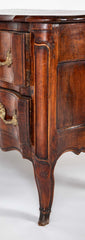 18th Century Louis XV Two Drawer Commode