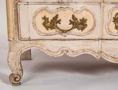 An 18th Century Robust French Provincial Serpentine Front Commode