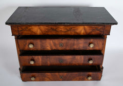 Early 19th Century French Empire Marble Top Commode