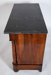 Early 19th Century French Empire Marble Top Commode