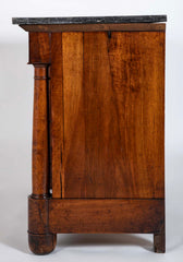 Early 19th Century French Empire Marble Top Commode