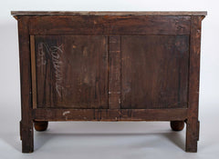 Early 19th Century French Empire Marble Top Commode