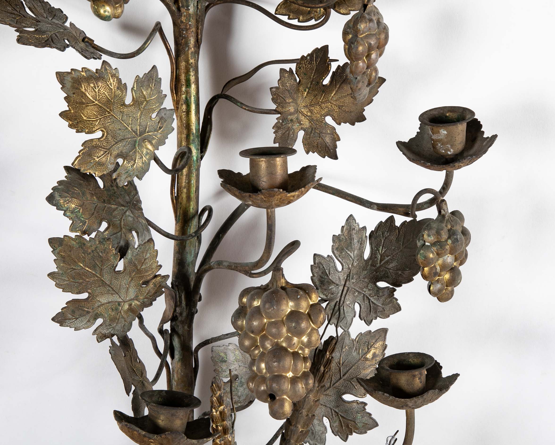 Pair of Ornate French Sconces