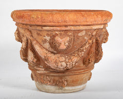 A Pair of 18th Century French Terracotta Jardinieres from Provence