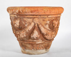 A Pair of 18th Century French Terracotta Jardinieres from Provence