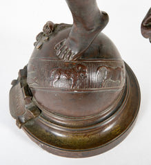 "L' Etoile du Matin"  19th Century Bronze Sculpture by Adrien Etienne Gaudez