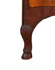Unique Late 18th Century Swiss Secretary with Beautiful Marquetry