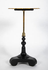 Pair of Chinese Export Tables with Floral Mother-of-Pearl Inlay